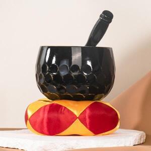 블랙 코퍼 싱잉 볼 사운드 테라피 불교 치유  티베트 명상 악기