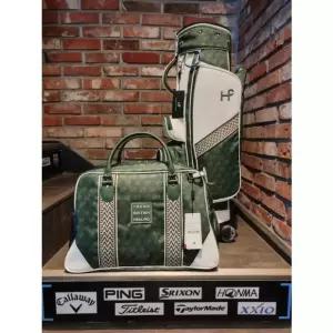 [정품] 24 힐크릭 여성 바퀴 캐디백 세트 그린/화이트