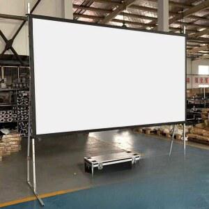 대형 빔프로젝터 스크린 영사 거치대 이동식 빔스크린