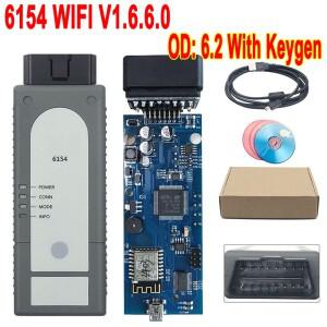 APC 신제품 6154 펌웨어 1.66 전체 칩 6154A WIFI 지원 UCDS 6154a 5054A 6.2 Keygen Obd2 자동차 진단 도