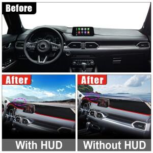 호환 마쯔다 CX-5 KF 2017 자동차 대시보드 햇빛 가리개 계기판 매트 액세서리