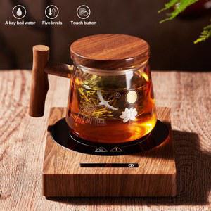 머그워머 200W 히터 머그 워머 가열 코스터 전기 플레이트 미니 인덕션 쿠커 온도 조절 커피 가열 패드 220V