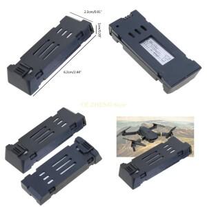 E56B 업그레이드 버전 3.7V 850MAH LIPO 배터리 E58 L800 JY019 S168 드론 x 프로 RC 쿼드 콥터