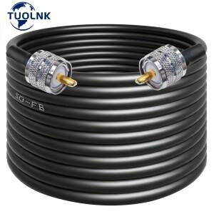 PL259 5D FB 연장 케이블 UHF 남성-남성/여성 커넥터 5D-FB 동축 (CDMA GSM 3G 4G LTE WiFi 안테나