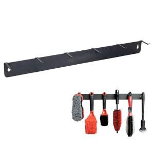 AB66-메탈 범용 브러시 걸이 자동차 디테일링 용품 보관한 차량 관리 정리함