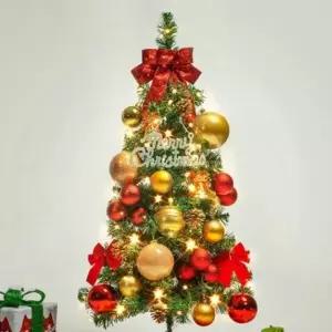 ( )트리 장식 골든벨 트리 90cm 스카치 장식 풀세트 크리스마스 인테리어 소품_23962582