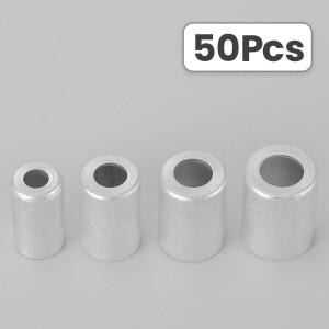 10 세트 R134A 자동차 에어컨 압착 페룰 조인트 A/C 호스 피팅 알루미늄 캡 HLJ-042