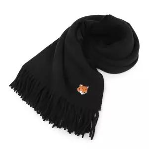 메종키츠네 폭스 헤드 스카프 PM06201-WB0044-P199