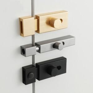 문 볼트 캐치 잠금 버클 알루미늄 합금 정원 게이트 창고 화장실 헛간 슬라이딩 래치 홈 하드웨어