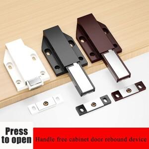 자석 푸시개방형 래치 헤비 듀티 터치 캐치 캐비닛 문 하드웨어 압력 해제 (서랍용)