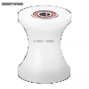 1PCS 나일론 U-그루브 베어링 롤러 문 및 창 슬라이딩 기계 도르래 장식 액세서리