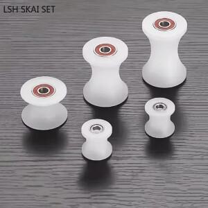 1PC 나일론 U-그루브 베어링 롤러 문 및 창 슬라이딩 기계 도르래 장식 액세서리