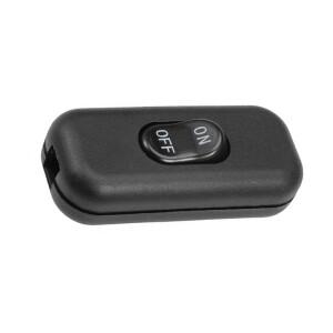 APC 로커 스위치 AC 110V 220V 6A 인라인 ON/OFF 테이블 램프 책상 조명 코드 제어 휴대용 램프 거울 벽 La