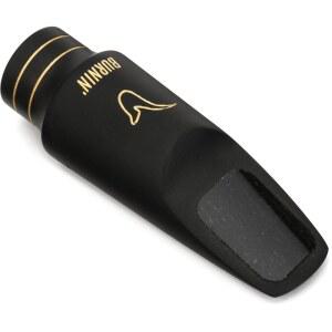 BetterSax Burnin' 소프라노 색소폰 마우스피스 - 7*팁 개구부가 있는 전문가용 하드 고무 재즈, 빅 밴드, 컨템포러리 스타일에 완벽 .075