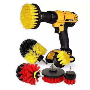 전동 드릴 3종 브러쉬 드릴솔 세차 타일 청소 타이어 휠