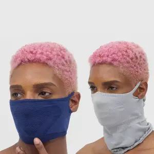 국산 자외선차단 스포츠 2in1 투인원 마스크-등산 스포츠 자전거 골프마스크 얼굴햇빛가리개