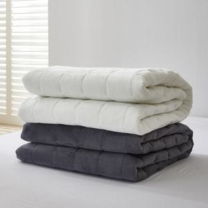 포근하쉼 국내생산 겨울 극세사 침대패드 알러지케어 논슬립 라지킹 순면 이불패드 신혼 호텔침구 혼수 이부자리