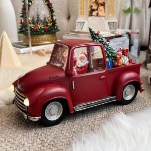 [제이큐]크리스마스 LED 오르골 W.자동차-무드등 스노우볼 워터볼 스피커 랜턴 선물