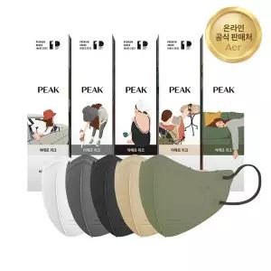 [aer][아에르] KF94 피크 마스크 10매 /새부리형/국산