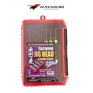 앵글러- 하야로비 HY734 갈치 지그헤드 폼케이스/갈치 바늘 케이스 태클박스 소품 케이스