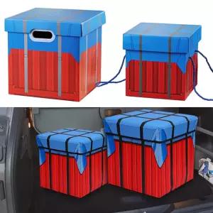 배그 보급상자 배틀그라운드 자동차 트렁크 접이식 수납함 정리함 차량용 툴백 세차용품 가방