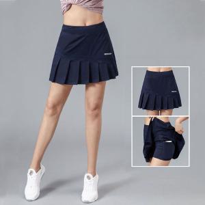 여성 탁구 테니스 스커트 플리츠 배드민턴 운동복 치마바지
