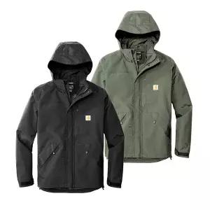 [칼하트] 남성 스톰 디펜더 바람막이 레인 자켓