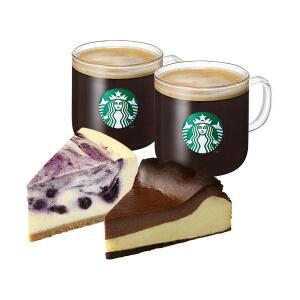 [스타벅스]아메리카노T2+블루베리치즈+바스크초코치즈