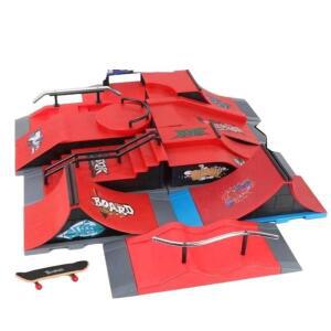 피겨보드 연습 필드 전문 미니 핑거 스케이보드 조합 팩 세트 플랫폼