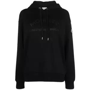 [명품] 8G00055 899U5 999 글리터 로고 패치 후드 블랙 여성 티셔츠