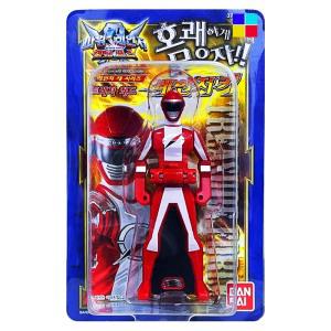 반다이 파워레인저 캡틴포스 레인저키 트레져 레드