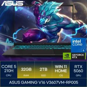 ASUS GAMING V16 V3607VM-RP005 (RAM 32GB_SSD 2TB_WIN11)_마우스+장패드증정 AN