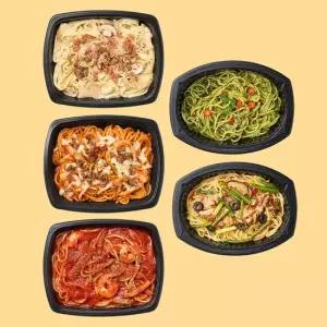 파스타 5종 3팩 5팩 크림 투움바 까르보나라  치즈 미트 라구  해장 토마토 스파게티