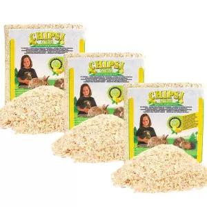 [애니몰파크]칩시 소동물 햄스터 베딩 톱밥 클래식 레몬 1kg 3개