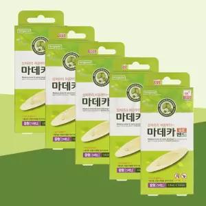 [동국제약] 마데카 습윤 밴드 중형 5매 5개 상처 방수 드레싱 반창고 마데카솔