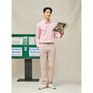 [빈폴멘] [Essential] 여름 치노 슬림 팬츠  베이지 (BC5321E02A)