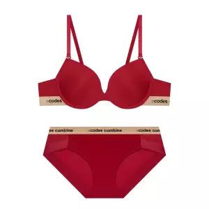 갤러리아 코데즈컴바인[여]레드 베이직 브라 햄팬티 세트(CEWBR961RD/CEWBP961RD)