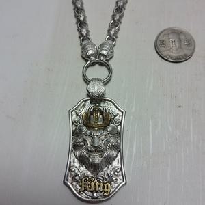 백동 족은 호신 목걸이 110g 단초마을 골동품/수집품/도자기