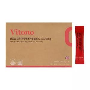 비토노 이왕재 박사 메가 비타민C 3000mg 고함량 영국산 분말비타민씨 90포 1개 / 써클