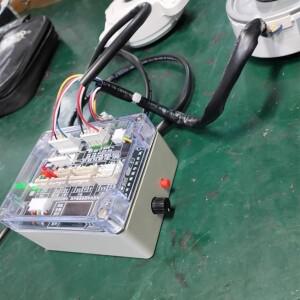 에어컨 3선/5선 DC 팬 모터 테스터 - 단락 보호 HVAC 도구용 속도 조정