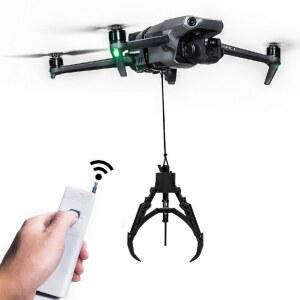 드론 집게 배달 운반기 리모콘 나르기 무전기 블랙 부품 리모컨 액세서리 범용 로봇발