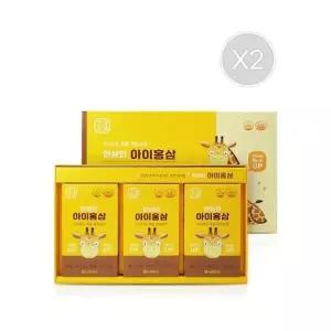 한삼인 아이홍삼 20ml x 30포 1+1(2박스)