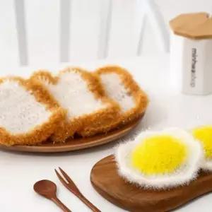 뜨개질 DIY 음식모양 코바늘 수세미 키트