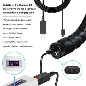 Di2 11단 충전기 케이블 라인 8070 어댑터 USB 배터리 코드