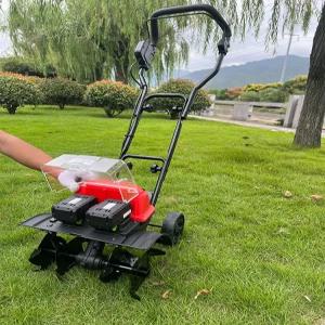 40V 충전식 무선 관리기 농업용 배토기 미니 텃밭 경작기