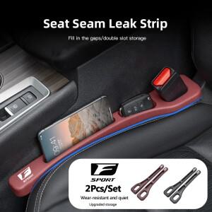 자동차 로고 시트 갭 필러 누출 방지 수납함 스트립 액세서리 렉서스 F 스포츠 ES RX NX LS UX LM LX GX LC
