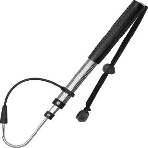 샌 라이크 텔레스코픽 낚시 틈새 알루미늄 /섬유 유리 기둥 미끄럼 방지 고무 손잡이 스테인리스 스틸 후크