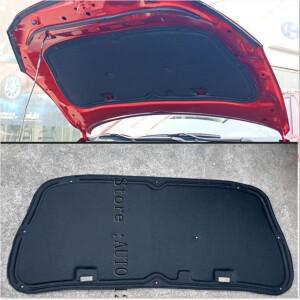 2014- Mazda3 BM BN 3 Axela 열 방음 코튼 프론트 후드 엔진 방화벽 매트 패드 커버 소음 데드너