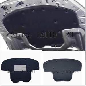 메르세데스 호환 벤츠 호환 GLC X253 자동차 열 방음 코튼 전면 후드 엔진 방화벽 매트 패드 커버 소음 차