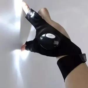 야간 낚시 조명 손전등 라이트 작업용 정비용 핑거리스 장갑 바다용